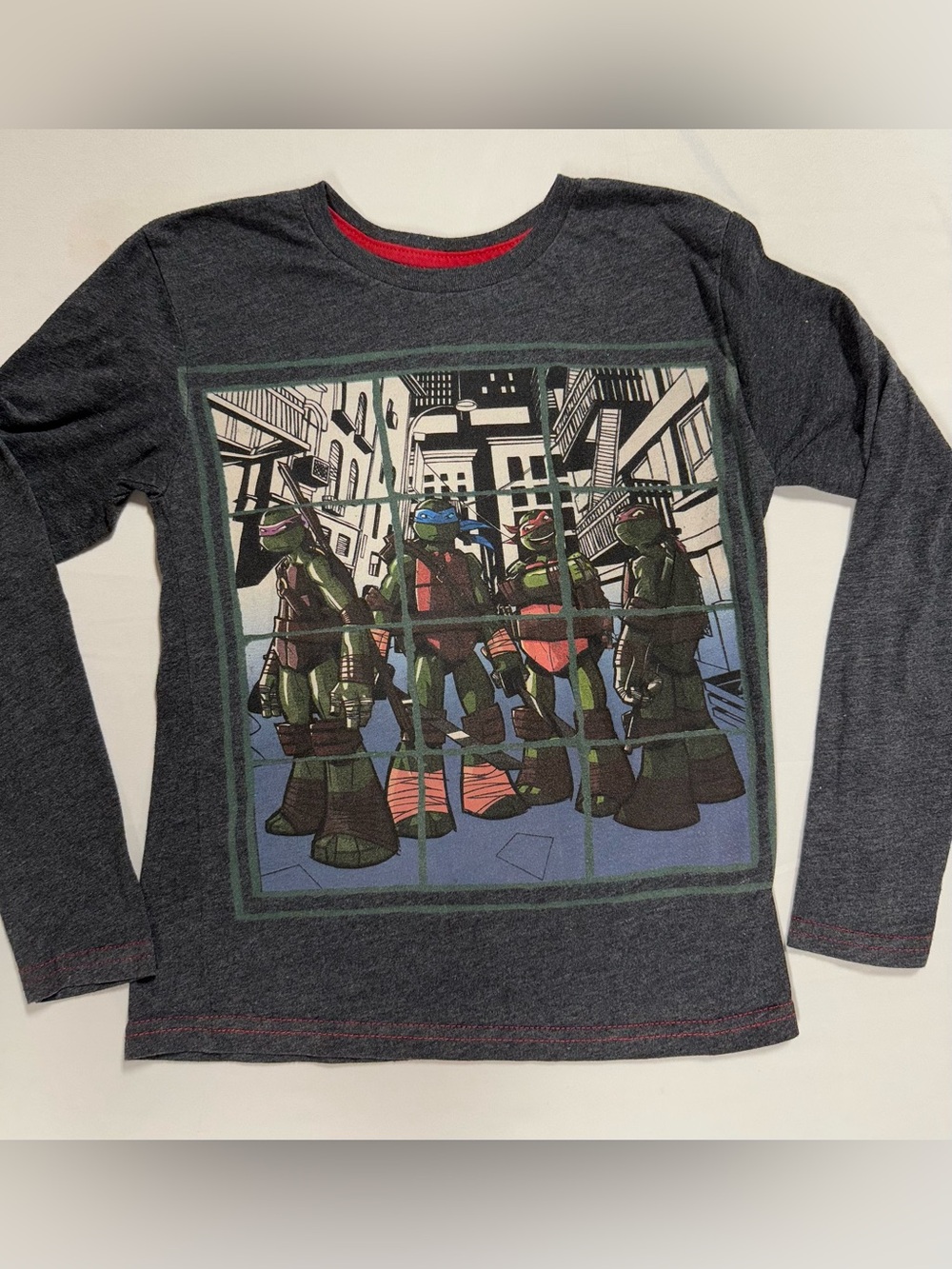 Teenage Mutant Ninja Turtles TMNT Graphic Long Sleeve Shirt Kids 7
